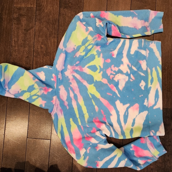 Girl's Justice Tie Dye Hoodie Size XS- Excellent Condition! - Picture 4 of 4